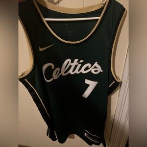 Nike Swingman Boston Celtics Jaylen Brown City Jersey